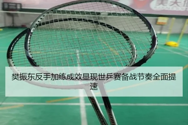 樊振东反手加练成效显现世乒赛备战节奏全面提速